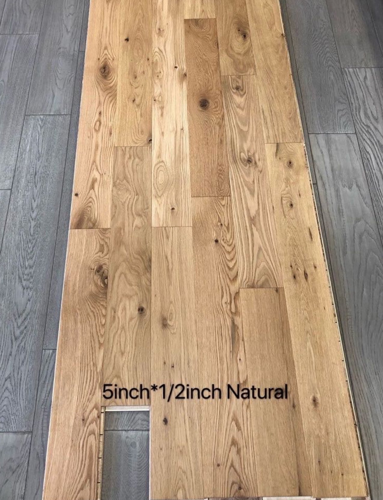 American oak natural 1/2