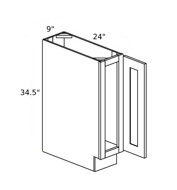 Base Full Door without Space Rack Cabinet