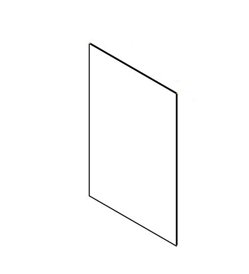 Single base-height panel — profile illustration