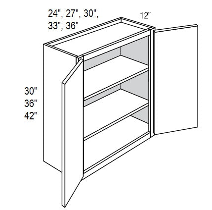 Double Door Wall Cabinet