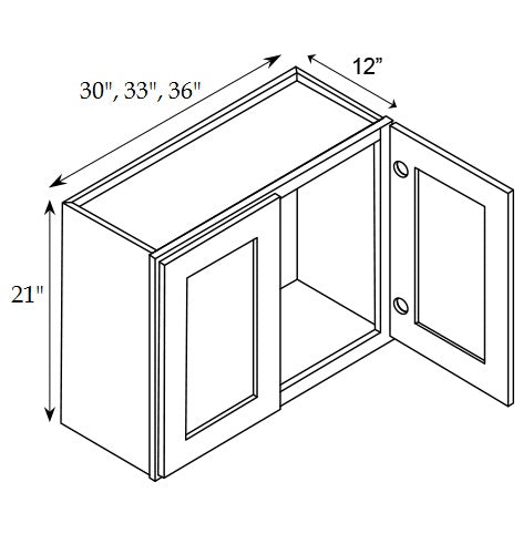 21 Inch height Wall Bridge Cabinet